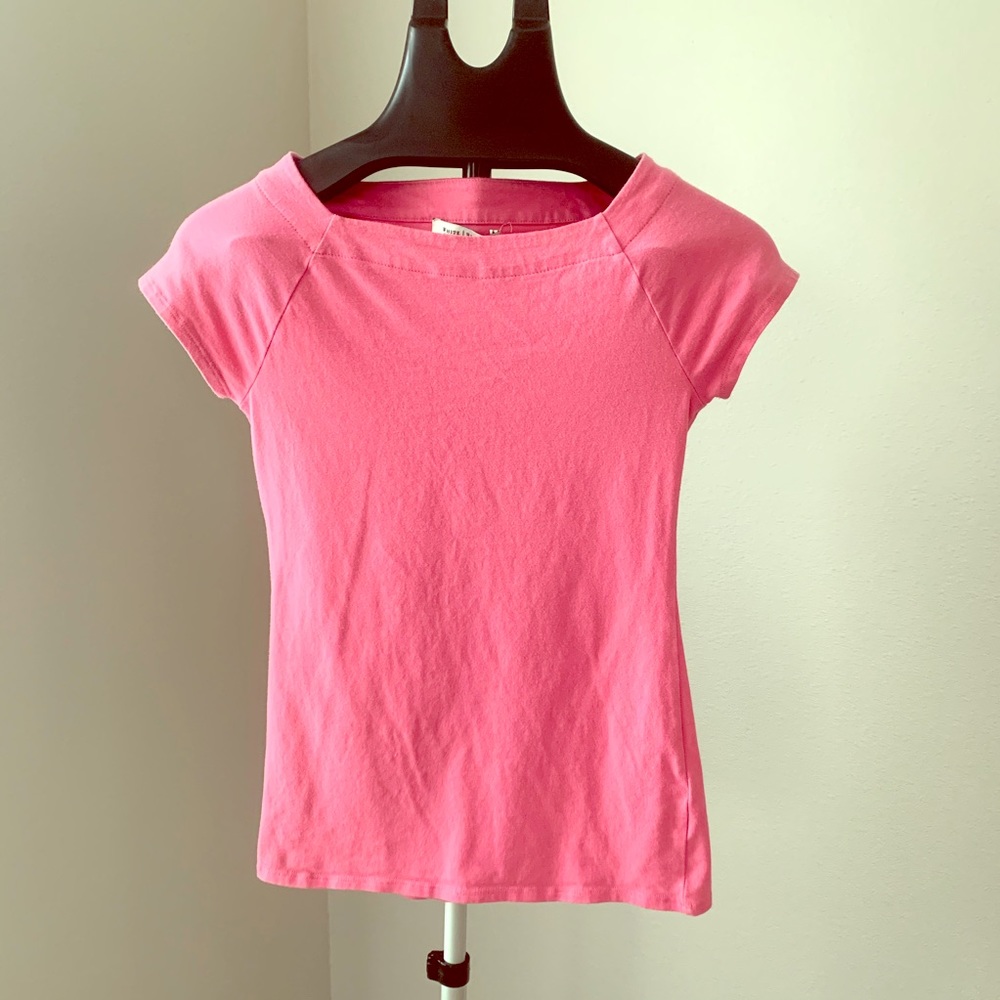 White House Black Market pink shirt XXS